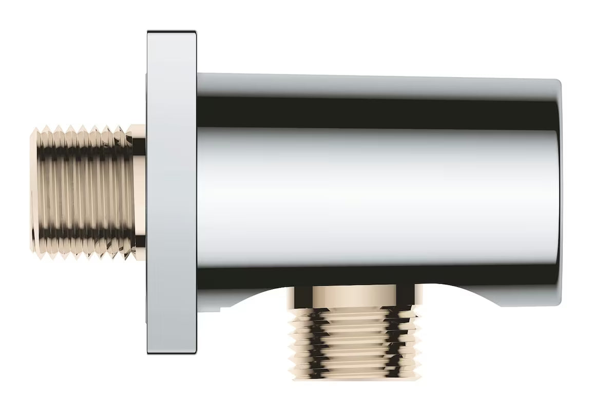 Grohe Rainshower neutral priključek za tuš cev v kromu s kvadratno rozeto