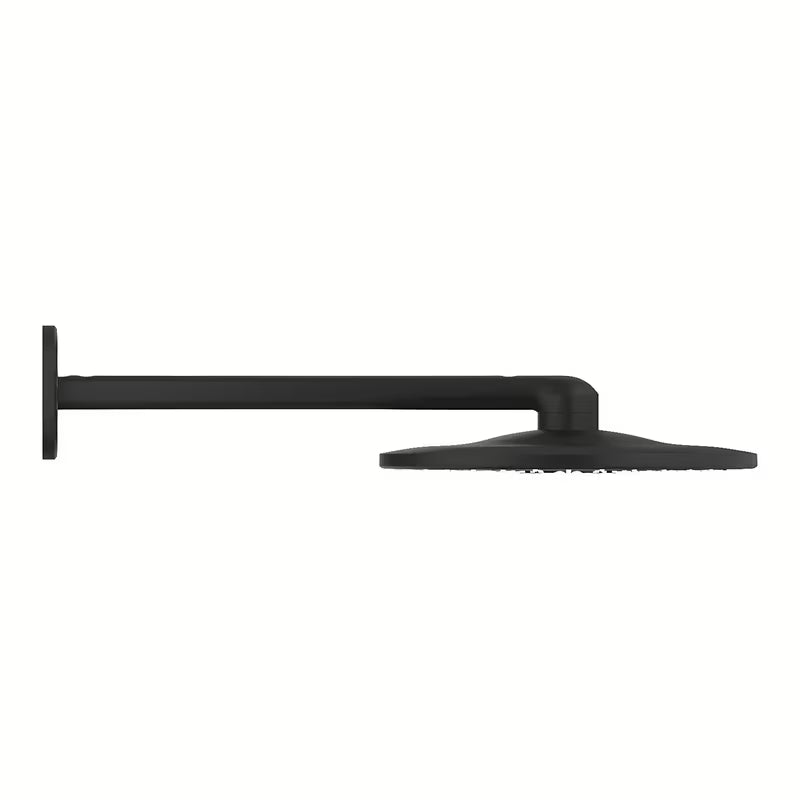 Grohe Rainshower smartactive nadglavna prha z držalom prhe 430 mm v barvi phantom black