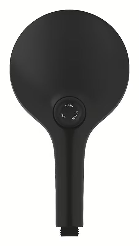 Ročna tuš ročka Grohe Rainshower Smartactive phantom black s 3 curki in upravljanjem SmartTip