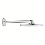 Krom nadglavna prha Grohe Rainshower smartactive 310 s tuš ročico pro za stensko montažo