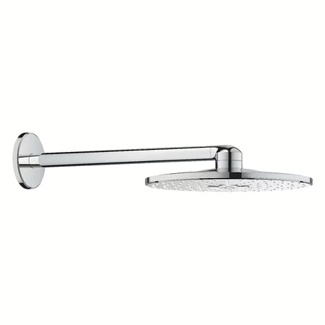 Krom nadglavna prha Grohe Rainshower smartactive 310 s tuš ročico pro za stensko montažo