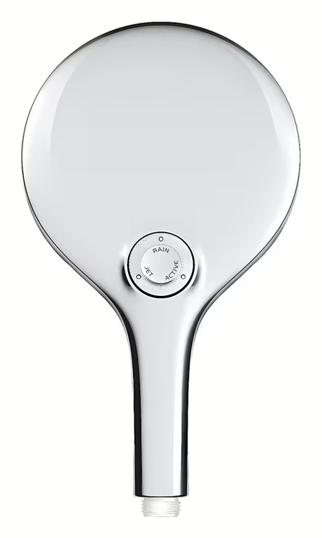 Kromirana ročna prha Grohe Rainshower 150 SmartActive s tremi curki in upravljanjem SmartTip