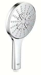 Kromirana ročna prha Grohe Rainshower 130 SmartActive s tremi načini curka
