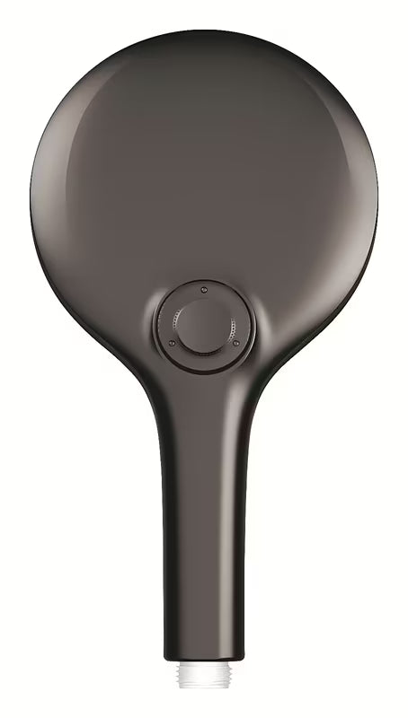 Ročna prha Grohe Rainshower 130 SmartActive v barvi hard graphite s tremi načini curka