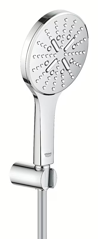 Grohe Rainshower smartactive tuš set v kromirani izvedbi pro za stensko montažo s tremi funkcijami