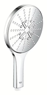 Kromirana ročna prha Grohe Rainshower 150 SmartActive s tremi curki in upravljanjem SmartTip