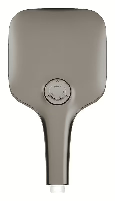 Ročna prha Grohe Rainshower 130 SmartActive Cube v brušeni barvi hard graphite