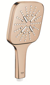 Ročna prha Grohe Rainshower 130 SmartActive Cube v izvedbi brushed warm sunset