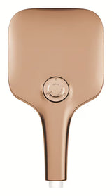Ročna prha Grohe Rainshower 130 SmartActive Cube v izvedbi brushed warm sunset