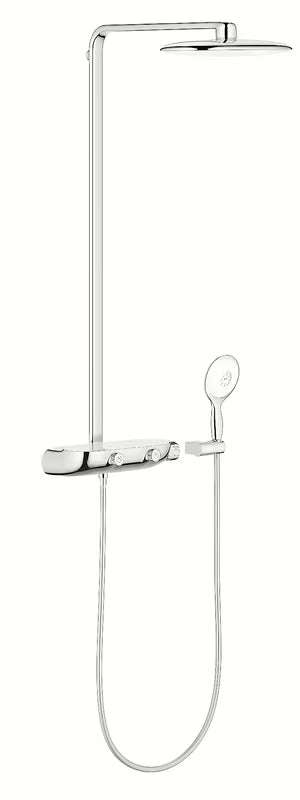 Grohe Rainshower smartcontrol tušni sistem s termostatsko armaturo i nadglavnim tušem 360 mm u bijeloj boji
