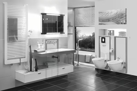 Montažni element Grohe Rapid SL pro viseči bide s samonosnim jeklenim okvirjem in tehnologijo Grohe QuickFix