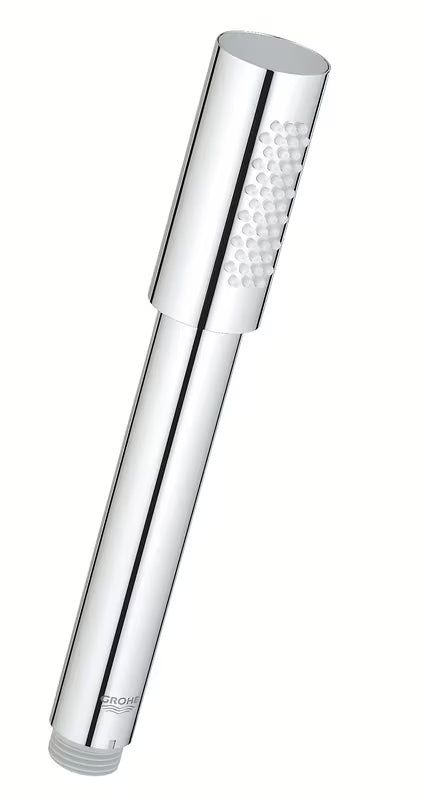 Kromirana ročna prha Grohe Sena Stick z enim načinom curka in tehnologijo Grohe DreamSpray
