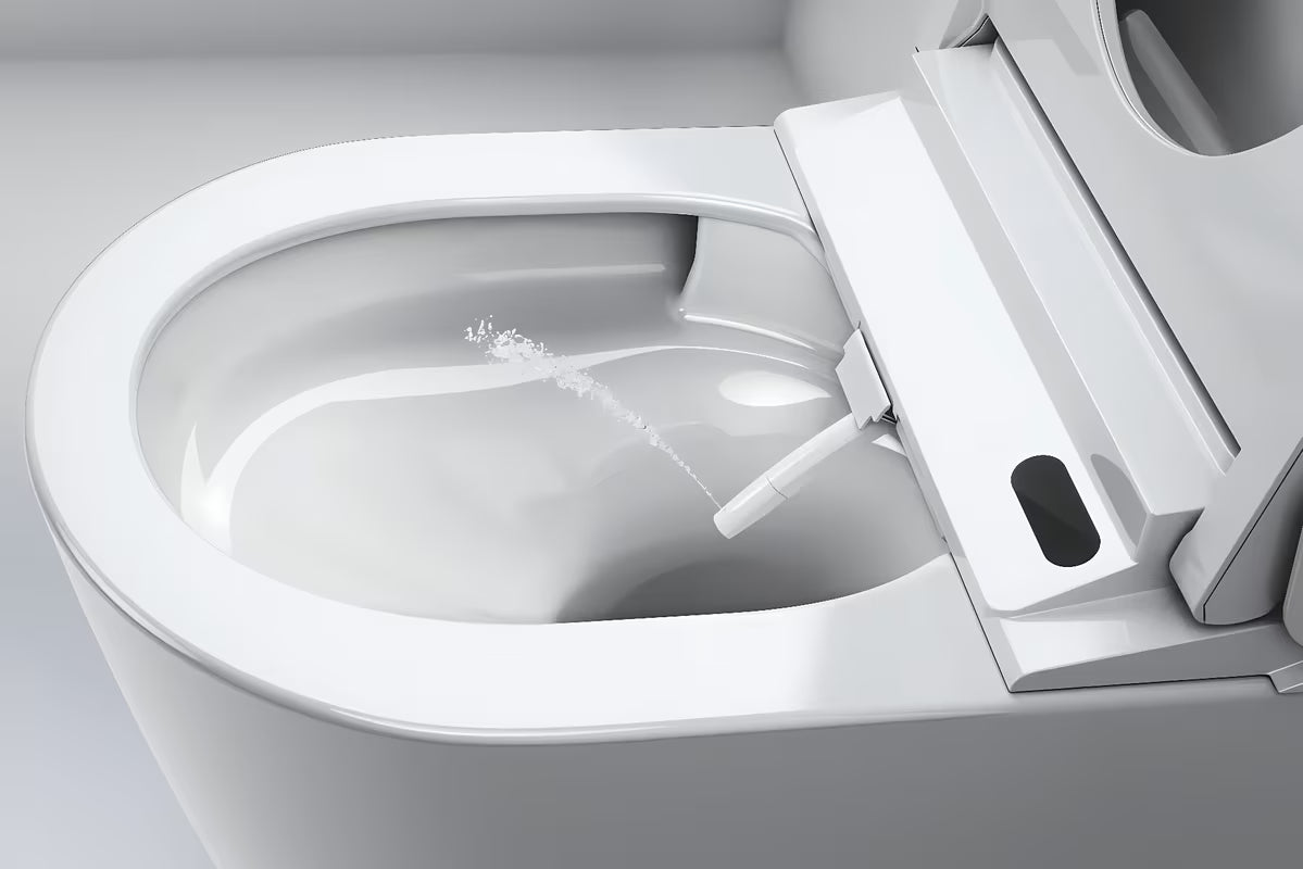 Viseča WC Školjka z bidejem Grohe Sensia Pro v barvi alpine-white z daljinskim upravljanjem