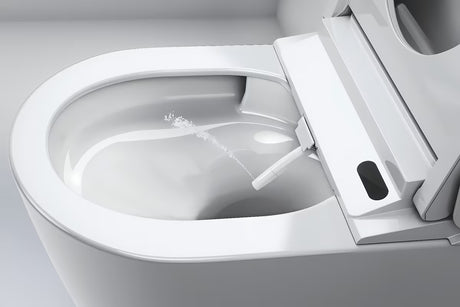 Viseča WC Školjka z bidejem Grohe Sensia Pro v barvi alpine-white z daljinskim upravljanjem