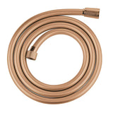Cev za Tuš Grohe Silverflex 1750 mm v površinski obdelavi Warm Sunset s sistemom TwistFree proti zvijanju.