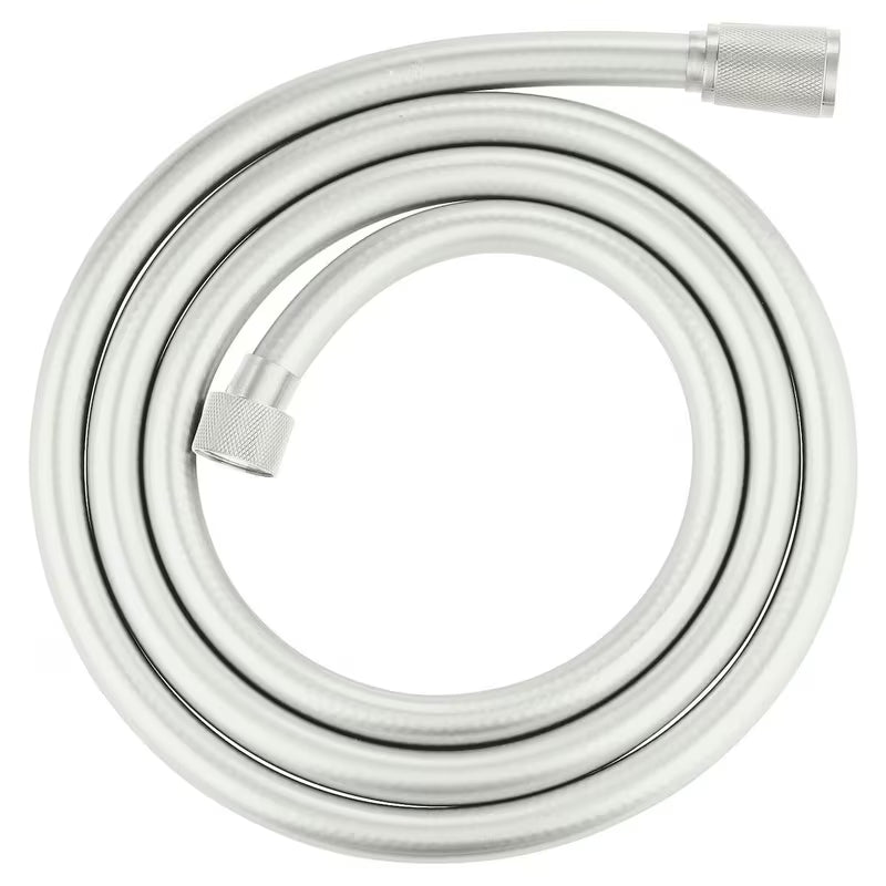 Cev za Tuš Grohe Silverflex v izvedbi Supersteel z vrtljivim stožcem Twistfree in zaščito AntiFold.