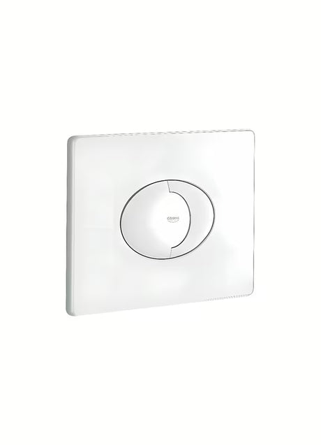 Splakovalni tipka Grohe Skate Air v barvi Alpine White pro za horizontalno montažo