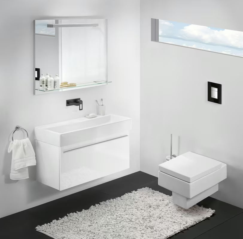 Grohe Skate Cosmopolitan aktivirna tipka s stekleno površino v barvi črni žamet