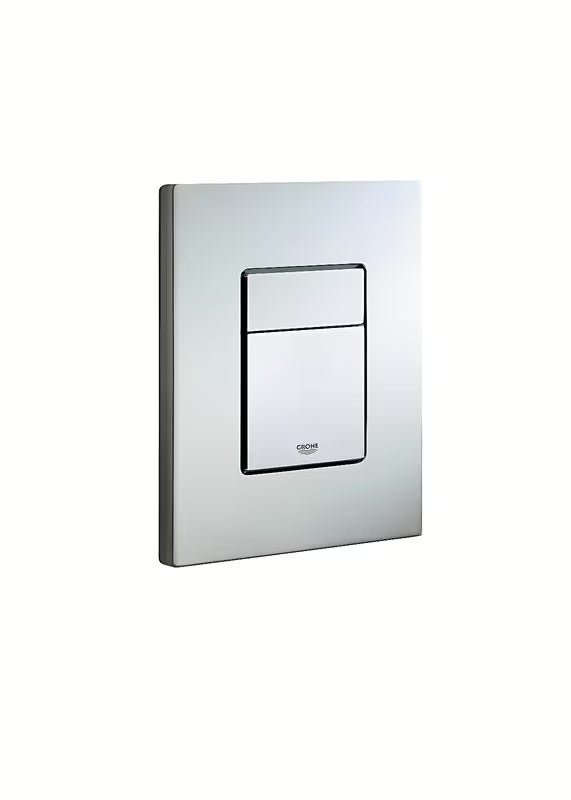 Aktivirna tipka Grohe Skate Cosmopolitan od plemenitog čelika s dvokoličinskim ispiranjem i skrivenim pričvršćenjem