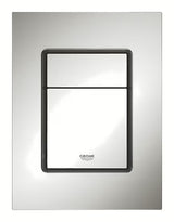 Splakovalna tipka Grohe Skate Cosmopolitan S v mat izvedbi stainless pro podometne splakovalniki