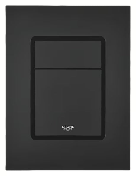 Aktivirna tipka Grohe Skate Cosmopolitan S v barvi phantom black z mat površino