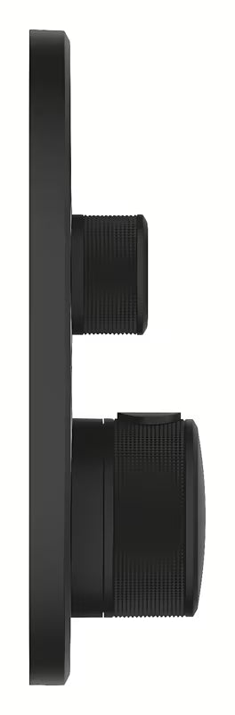 Podometna armatura za tuš Grohe smartcontrol v izvedbi phantom black s tipkovnim upravljanjem