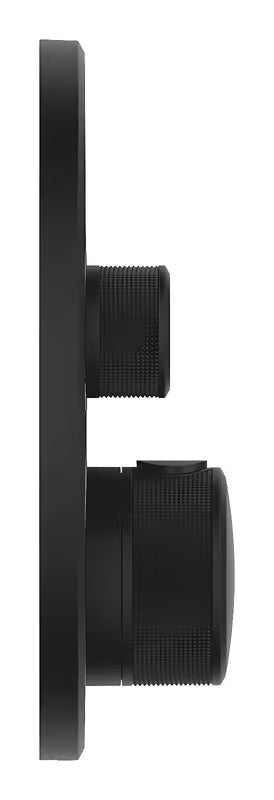 Podometna armatura za tuš Grohe smartcontrol v izvedbi phantom black s tipkovnim upravljanjem