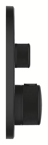 Podometna armatura za tuš Grohe smartcontrol u izvedbi phantom black s upravljanjem na tipku