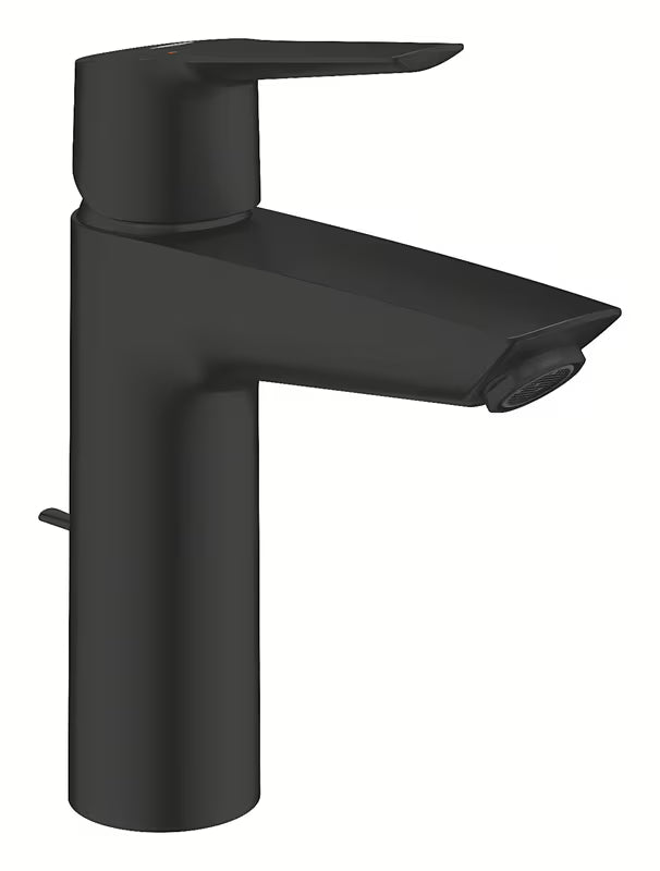 Grohe Start umivalniška enoročna armatura z odtokom v mat črni