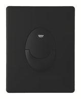 Aktivirna tipka Grohe Start v mat črni barvi phantom black pro 2-količinsko splakovanje in start/stop