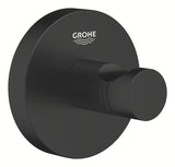 Kovinski kavelj Grohe Start Accessories v krom izvedbi s skritim pritrjevanjem.