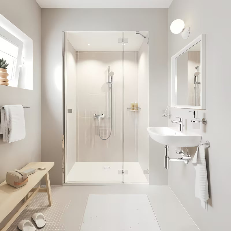 Krom držalo za brisače Grohe Start Cosmopolitan Accessories s skritim pritrjevanjem