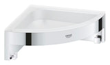 Kotna polica Grohe Start Cube Accessories v krom izvedbi