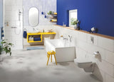 Kotna polica Grohe Start Cube Accessories v krom izvedbi