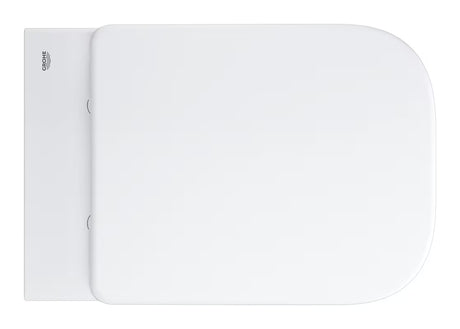 Grohe Start Edge Ceramic Bundle viseča WC školjka brez splakovalnega kroga s wc desko mehko Zapiranje Soft Close
