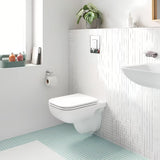 Grohe Start Edge Ceramic Bundle viseča WC školjka brez splakovalnega kroga s wc desko mehko Zapiranje Soft Close