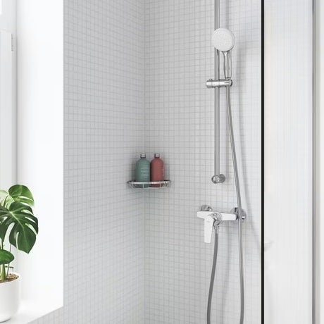 Stenska enoročna armatura za tuš Grohe Start Flow v krom izvedbi