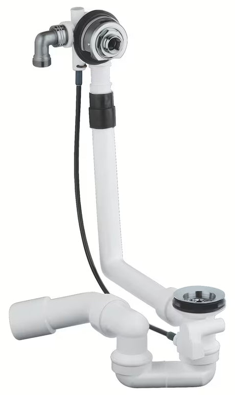 Grohe Talentofill sifon za kad avtomatik v krom izvedbi pro polnjenje, odtok in preliv kadi