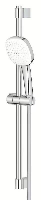 Kromiran tuš set Grohe Tempesta Cube z ročno prho, pršno letvijo in cevjo