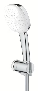 Grohe Tempesta Cube kopalniška armatura tuš set v krom izvedbi z ročno prho, cevjo 1750 mm in stenskim držalom