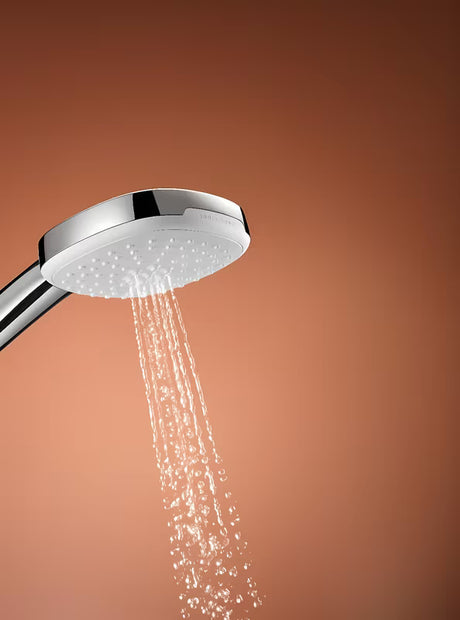 Kromiran tuš set Grohe Tempesta Cube z ročno prho, pršno letvijo in cevjo