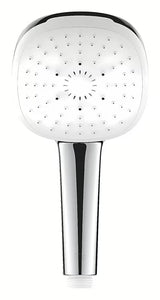 Kromirani ručni tuš Grohe Tempesta Cube s tri mlaza Rain, Jet i Massage.