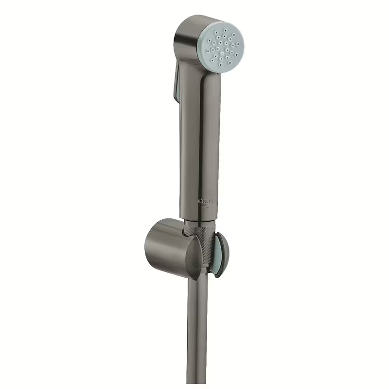 Bidetna prška Grohe Tempesta-F Trigger Spray s stikalom v barvi brushed hard graphite.