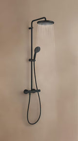 Grohe Tempesta System tušni sistem s termostatsko armaturo u mat crnoj boji