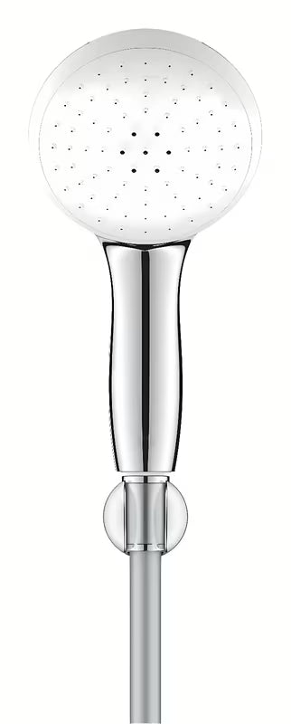 Grohe Tempesta komplet za kad u krom izvedbi s ručnim tušem Tempesta 110, crijevom Relexaflex 1250 mm i zidnim držačem.