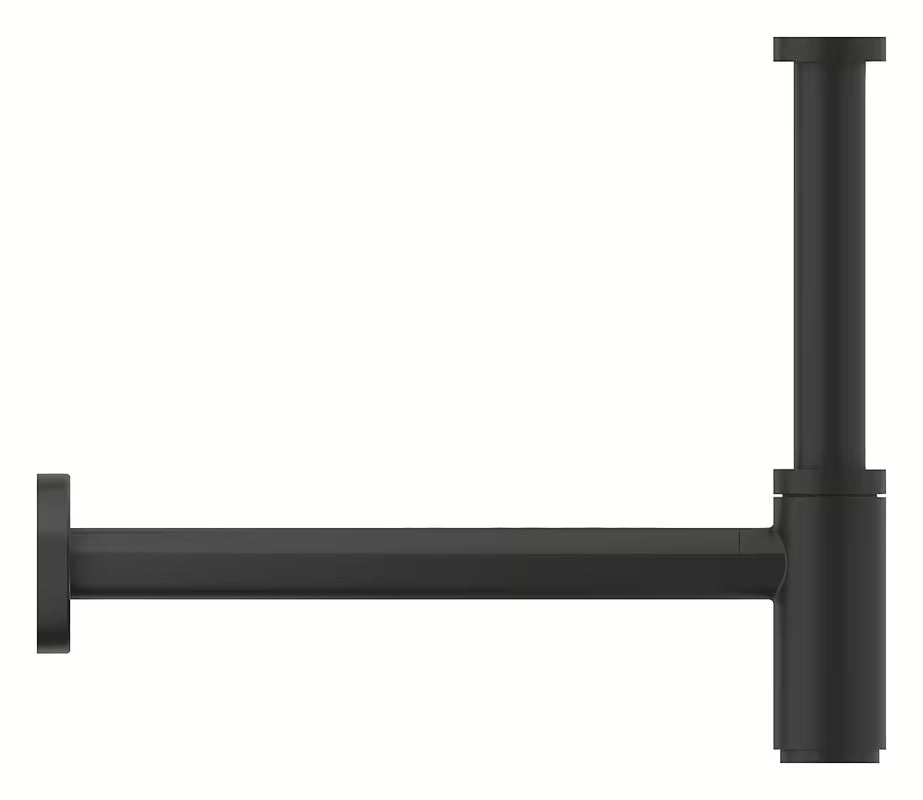 Sifon za Umivalnik Grohe Phantom Black s velikom kliznom rozetom