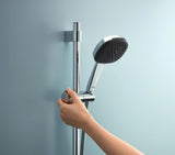 Krom tuš set Grohe Vitalio Comfort z ročno prho, pršno letvijo in cevjo