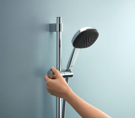 Krom tuš set Grohe Vitalio Comfort z ročno prho, pršno letvijo in cevjo