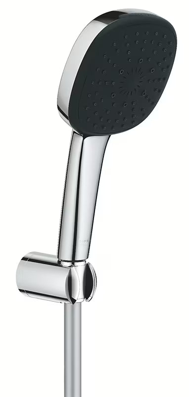Krom komplet za kad Grohe Vitalio Comfort z ročno prho s 3 načini curka, držalom in cevjo 1750 mm.