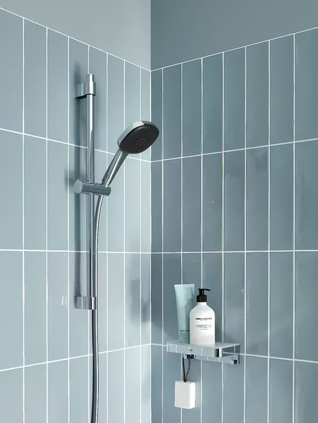 Krom tuš set Grohe Vitalio Comfort z ročno prho, letvijo in cevjo